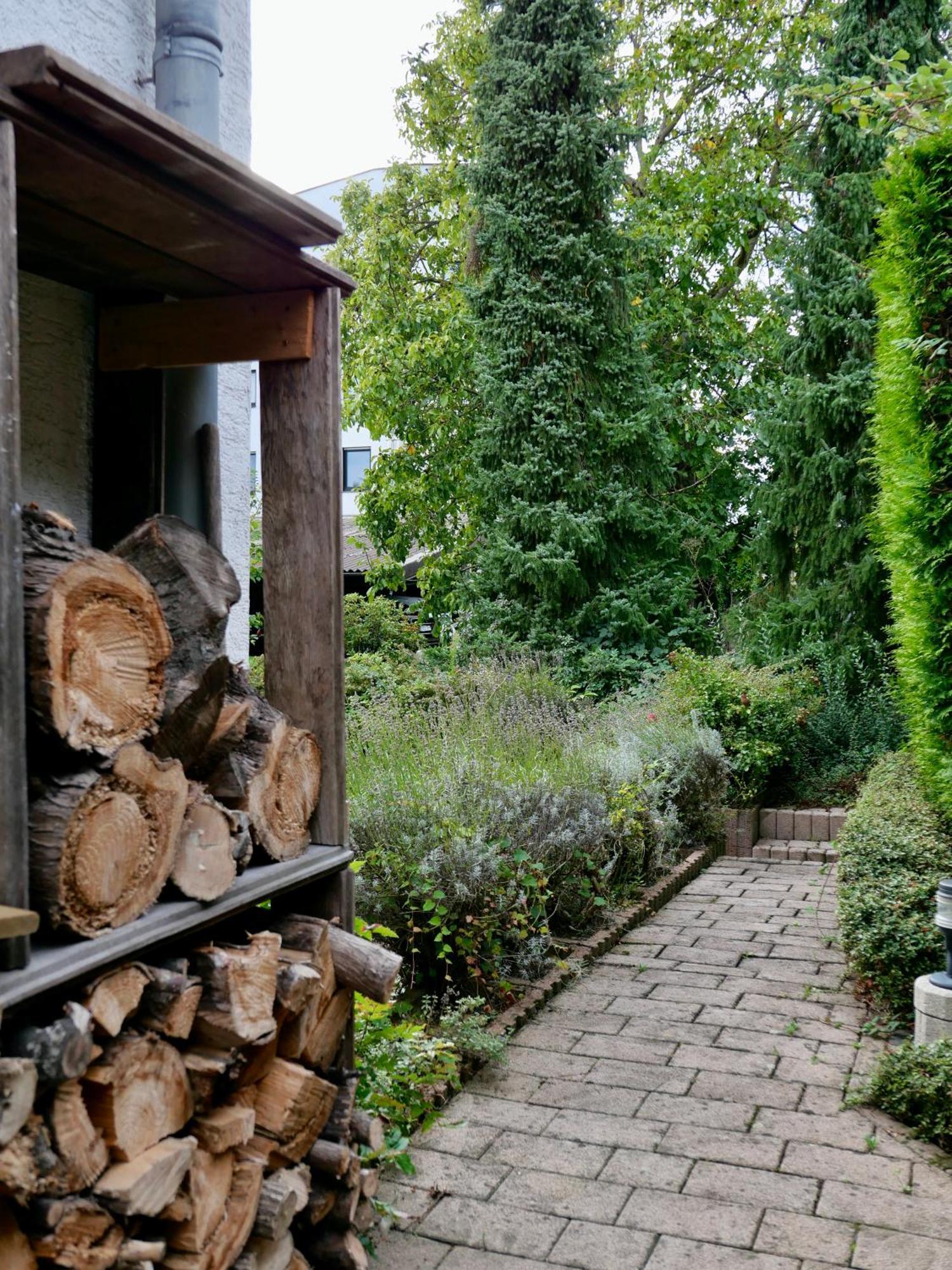 Schoenes Apartment Mit Terrasse Im Steingarten บาด วิลเบล ภายนอก รูปภาพ
