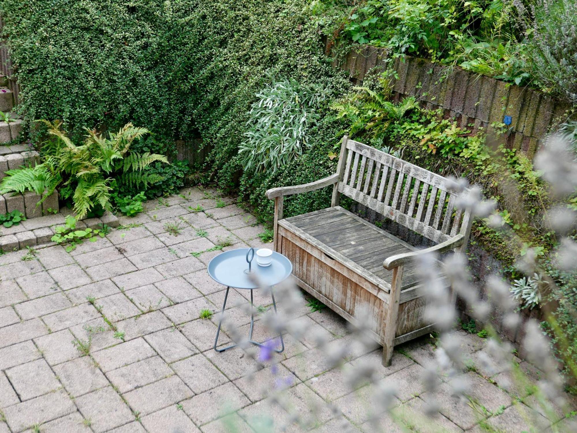 Schoenes Apartment Mit Terrasse Im Steingarten บาด วิลเบล ภายนอก รูปภาพ